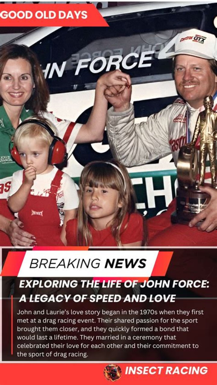 Exploring The Life Of John Force: A Legacy Of Speed And Love
