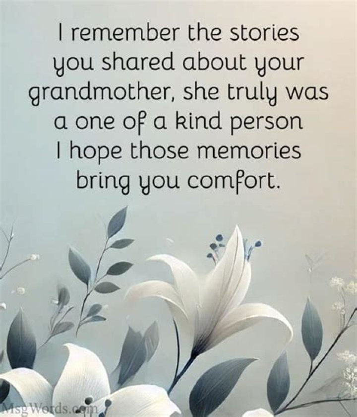 Heartfelt Quotes For Grieving The Loss Of A Grandmother